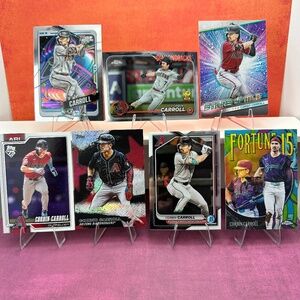 Corbin Carroll Diamondbacks lot of 7